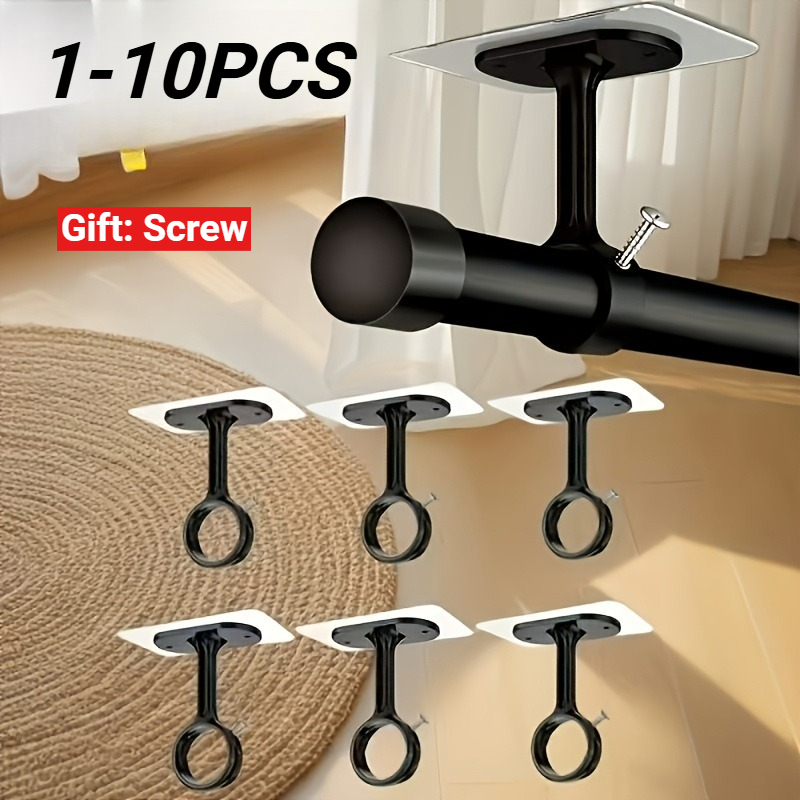 Furniture Hardware Accessories - Uchwyt do karnisza sufitowego bez perforacji,
