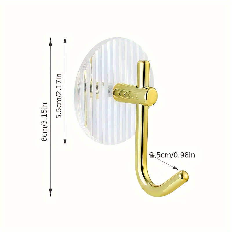 4 szt. Metalowe haczyki ścienn – Furniture Hardware Accessories recenzja i cena