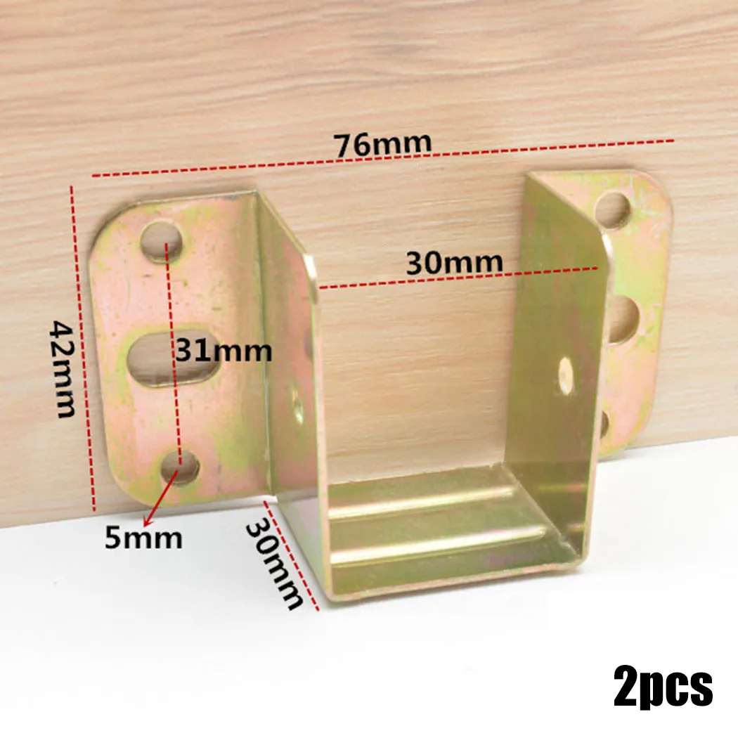 2 szt. Metalowy wspornik łóżka – Furniture Hardware Connectors recenzja i cena