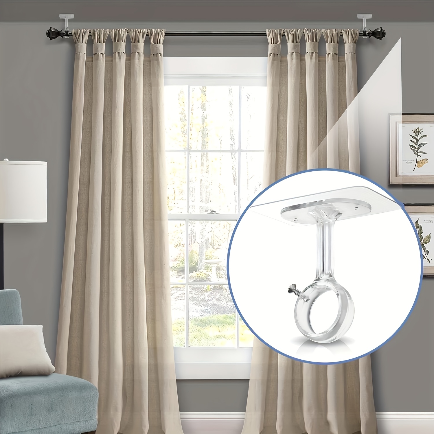 Uchwyt do karnisza sufitowego  – Furniture Hardware Accessories recenzja i cena