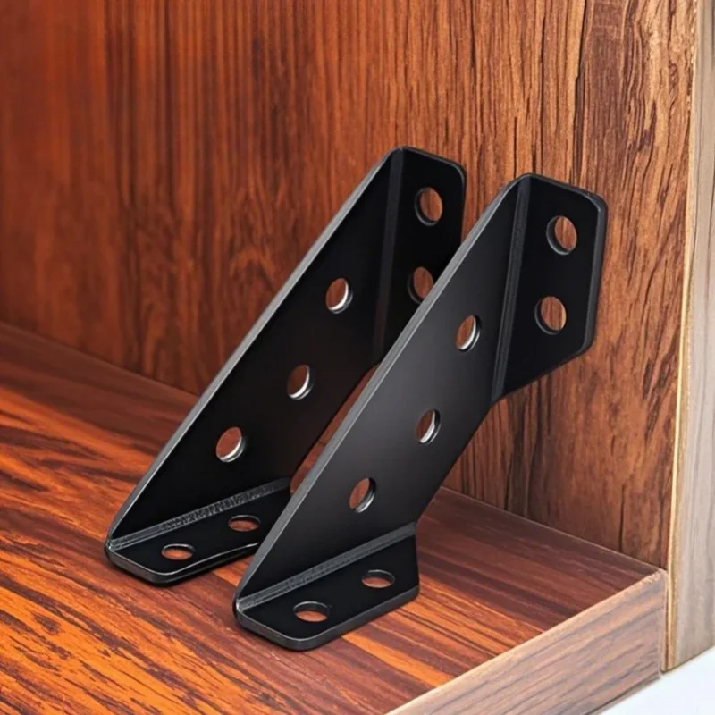 Czarny wielofunkcyjny wspornik – Furniture Hardware Connectors recenzja i cena
