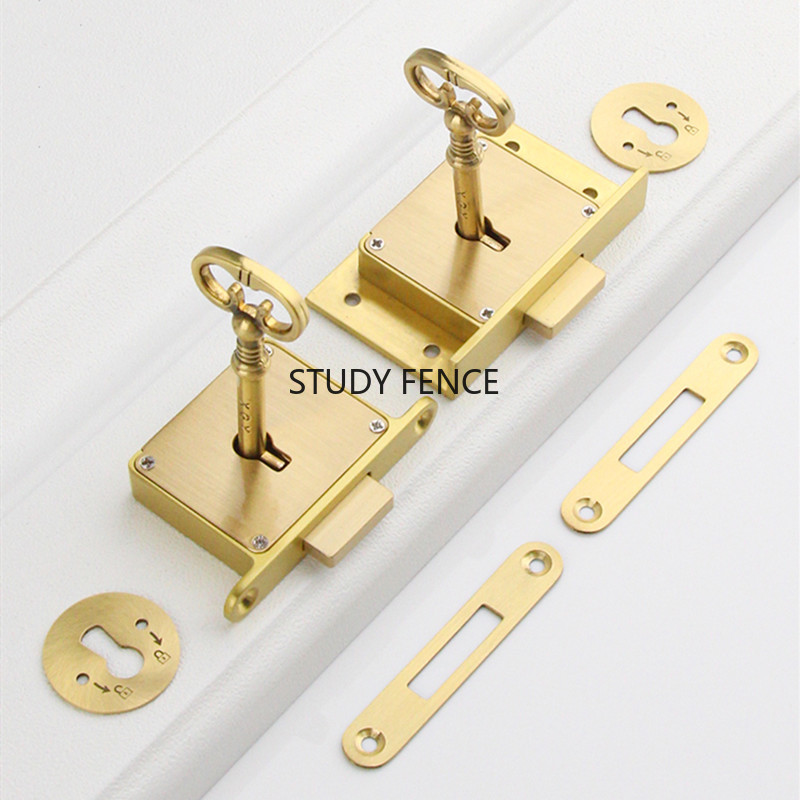 1 szt. Antyczny metalowy zamek – Furniture Hardware Accessories recenzja i cena