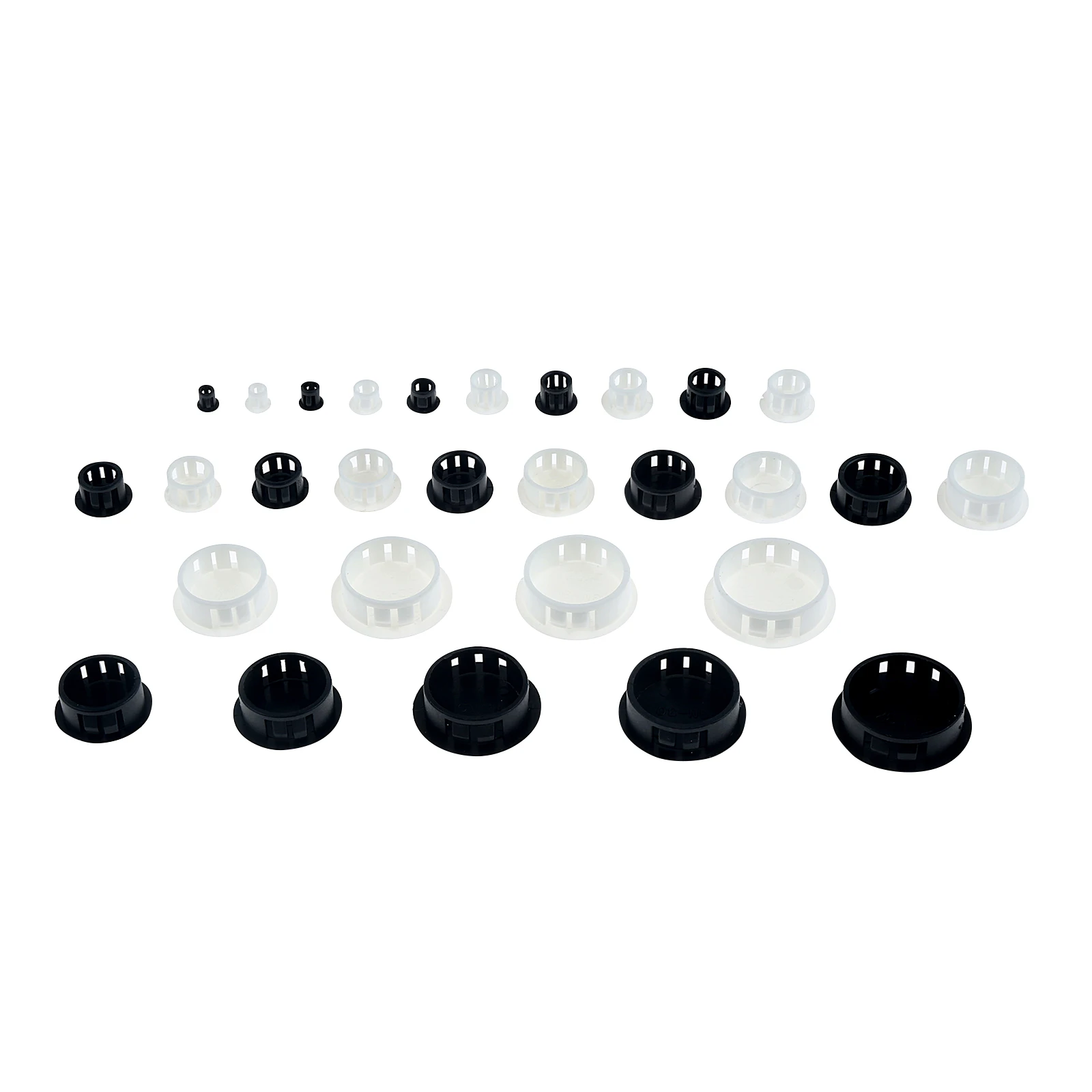 50 szt. Czarne/białe okrągłe z – Furniture Hardware Connectors recenzja i cena