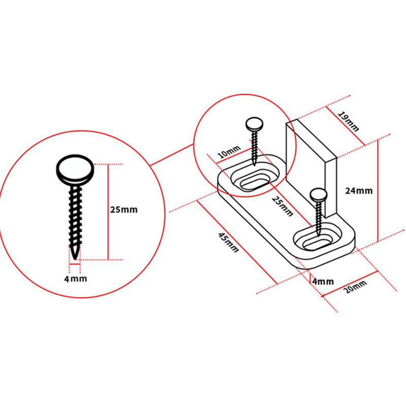 2 szt. Regulowane prowadnice p – Furniture Hardware Accessories recenzja i cena